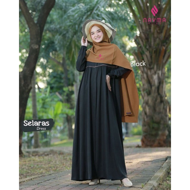 GAMIS POLOS/ SELARAS DEESS/ GAMIS ORIGINAL BY NAYMA HIJAB/  GAMIS TERLARIS