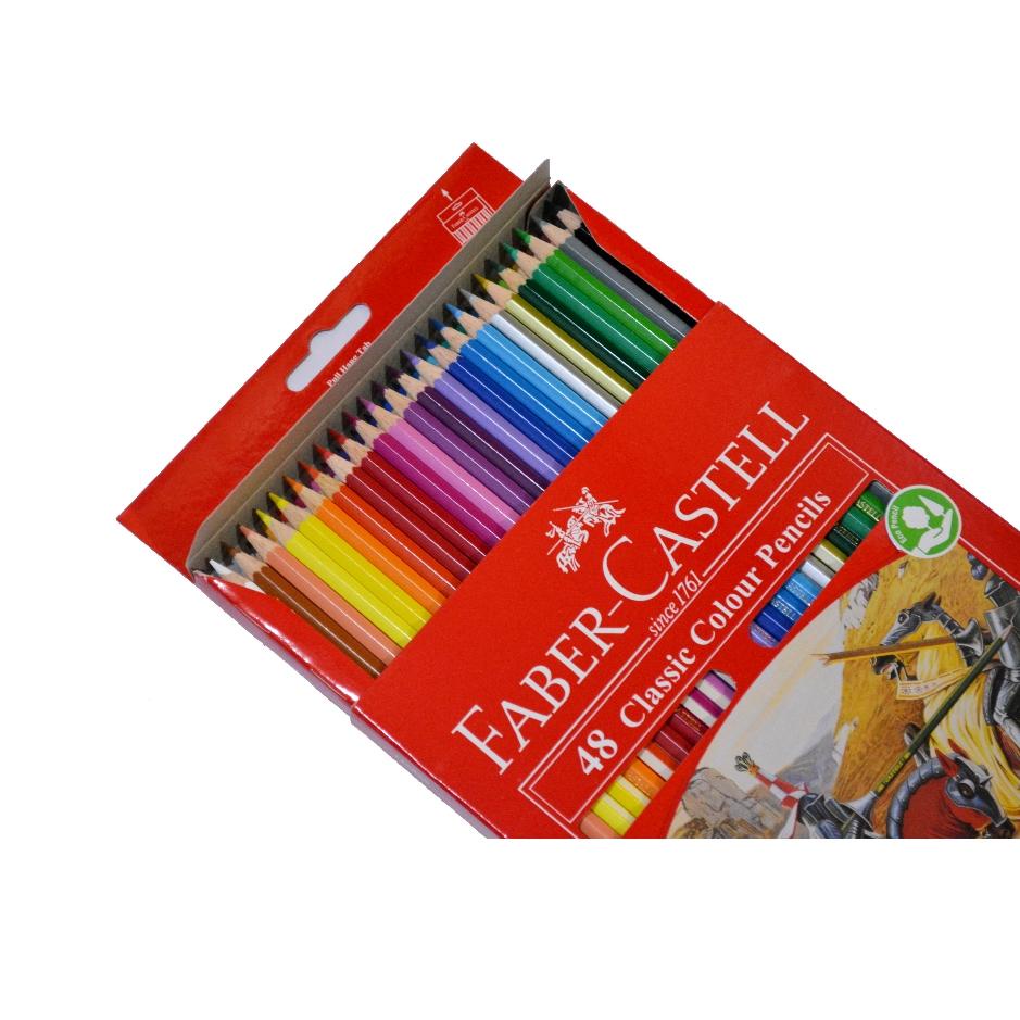 

リ Toko Faber Castell Pensil Warna Classic 48 Warna Long Special