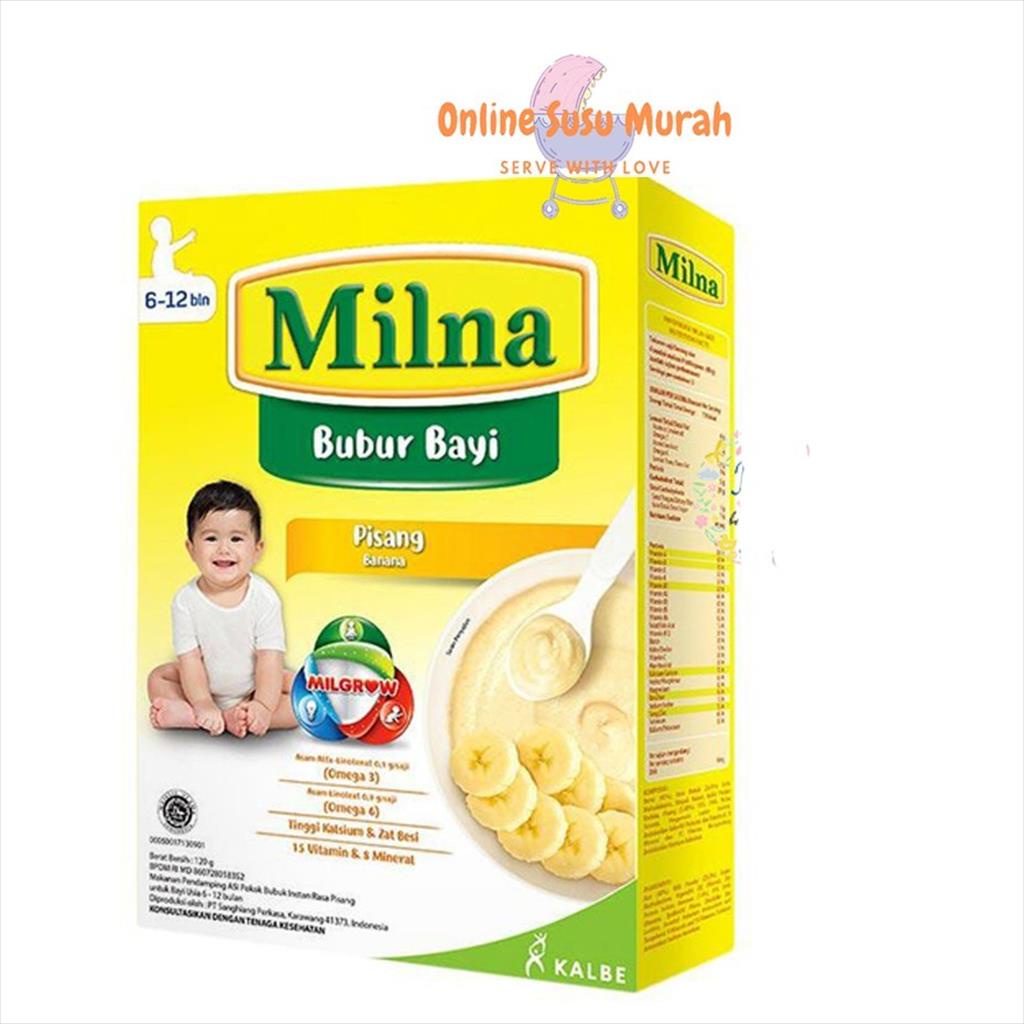 MILNA BUBUR BAYI PISANG 6BULAN KEATAS