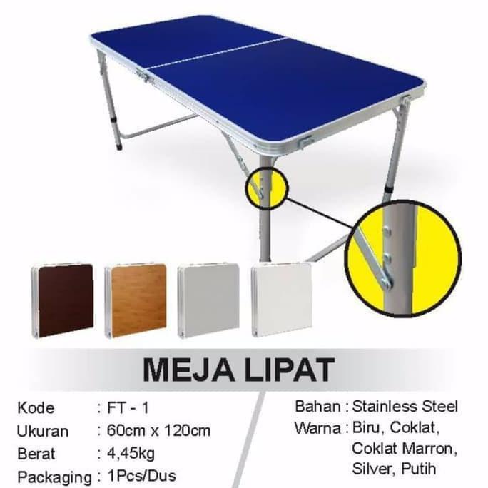New Meja Lipat Koper Serbaguna Portable Spesial