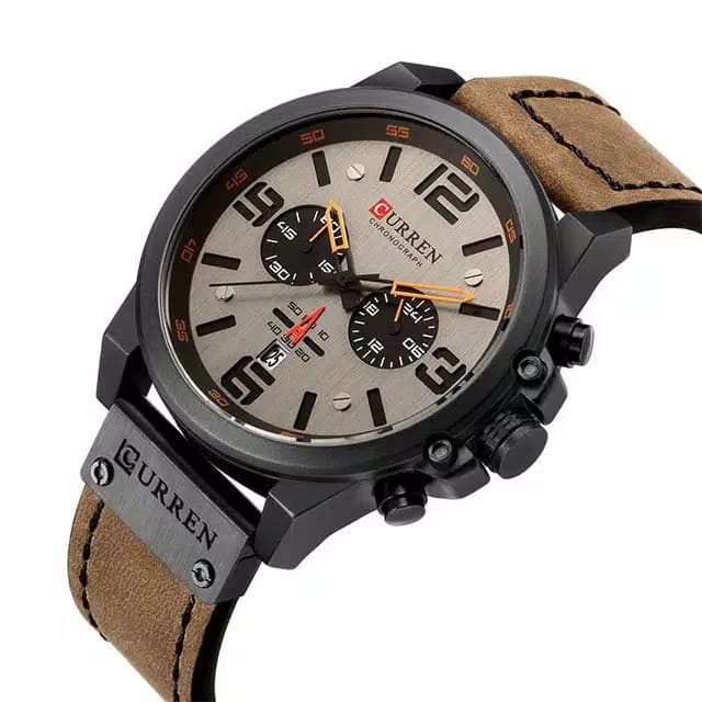 COD CURREN 8314 ORIGINAL Jam Tangan Pria Analog Chrono Aktif JAM COWOK