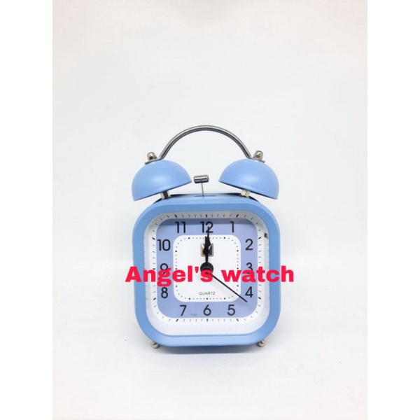 angelswatch jam weker beker alarm nyaring free baterai AA hadiah ulangtahun hadiah souvenir/ jam weker beker angelswatch nyaring kencang