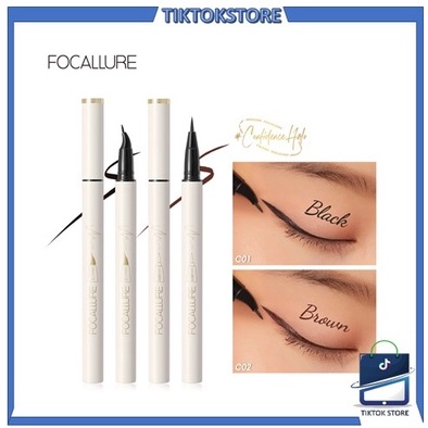 TIKTOK - Focallure Lasting Waterproof Eyeliner Liquid - FA200 Eyeliner Liquid