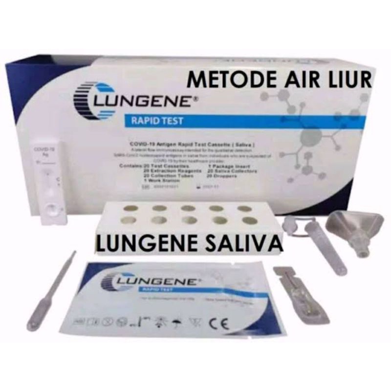 Antigen Saliva Lungene Air liur ecer original