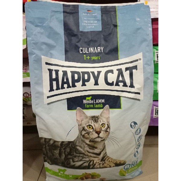 Happy Cat Adult Lamb 10kg Makanan Kucing / Cat Food Expedisi