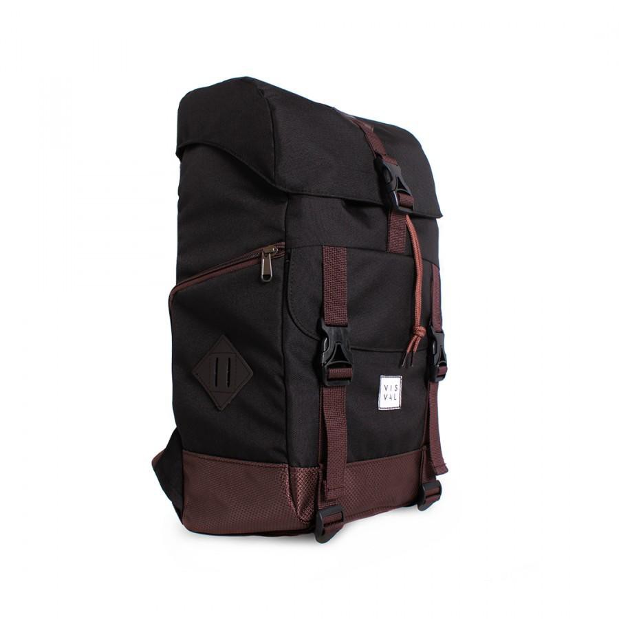 Tas Visval Metro BLACK / Tas Punggung / Backpack / Tas Ransel / Tas Keren / Tas Branded Distro