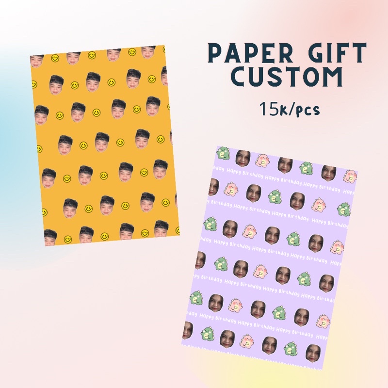 

Kertas Kado Custom
