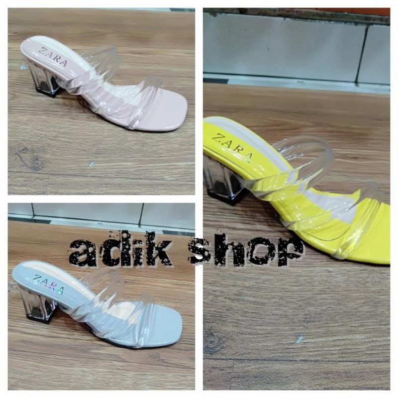 Sandal Hak zara || Sandal wanita