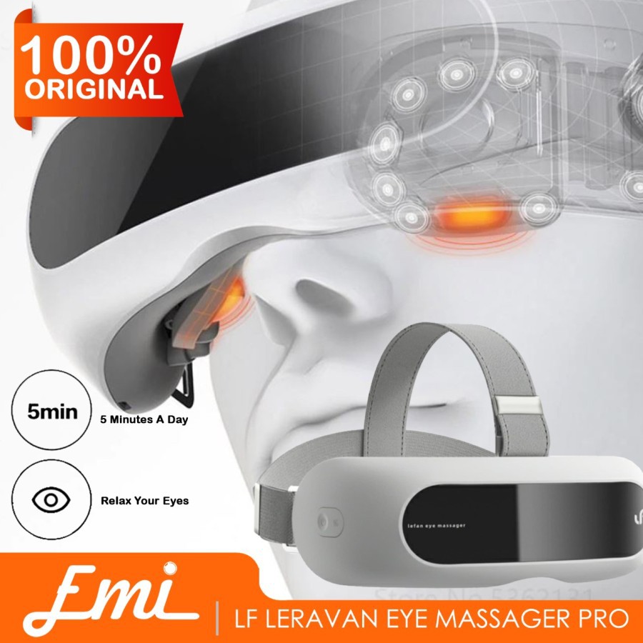 LF Leravan Eye Smart Massager PRO Alat Pijat Mata Elektrik