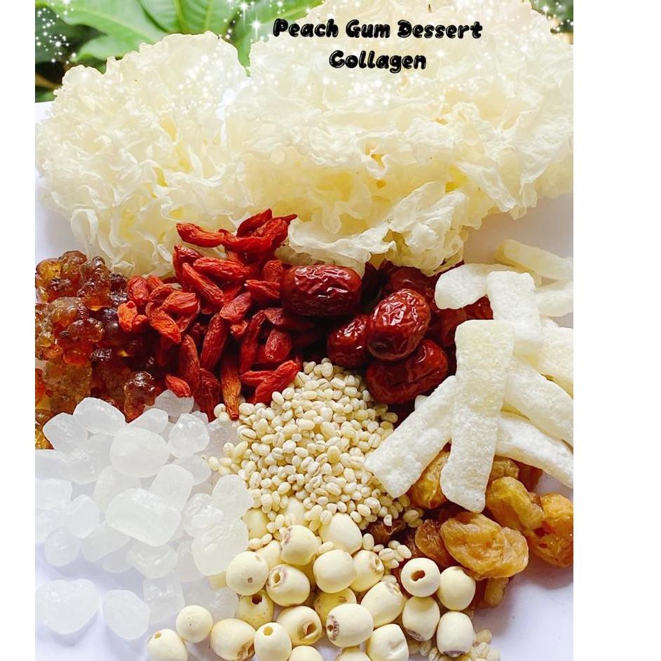 

Import Original% Peach Gum Paket Premium Super Lengkap HALAL!!! PEACHGUM Dessert / Tao Jiao Minuman