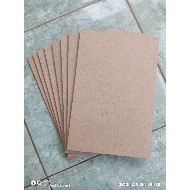 Kayu MDF ukuran 20cm x 30 cm tebal full 5 mm