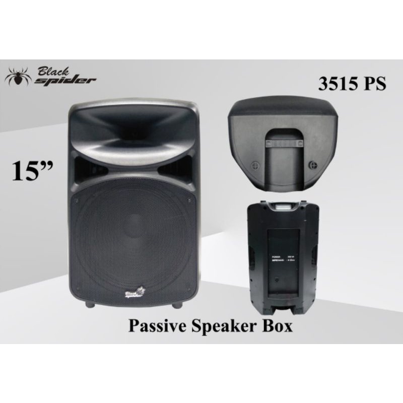 Speaker Pasif Black Spider BS TY-3515 PS TY3515 PS Original 15inchi 15in 500 Watt High Quality Garan