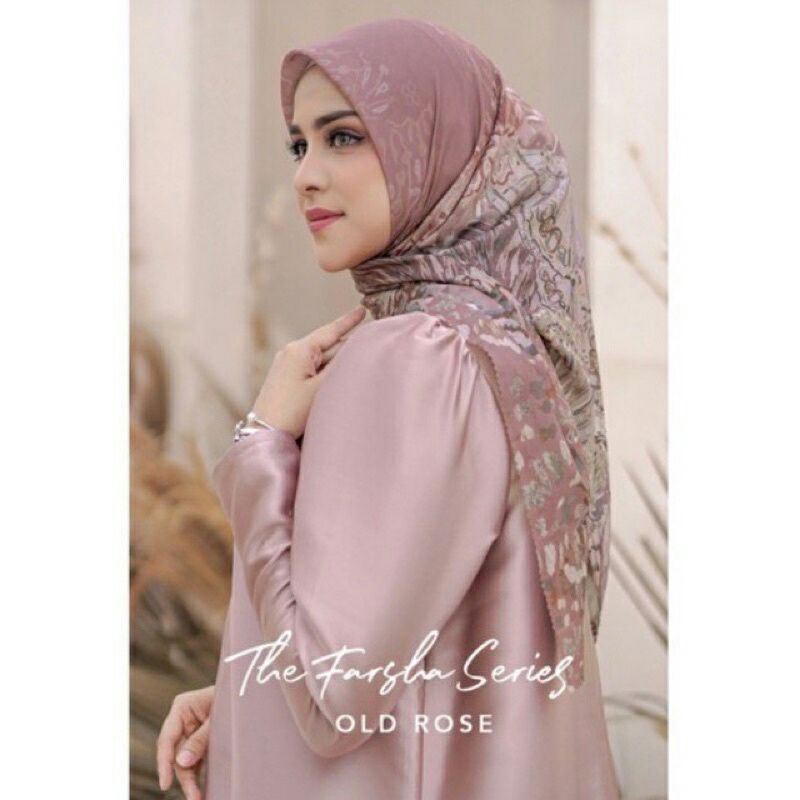 Buttonscarves Farsha Old Rose Voal