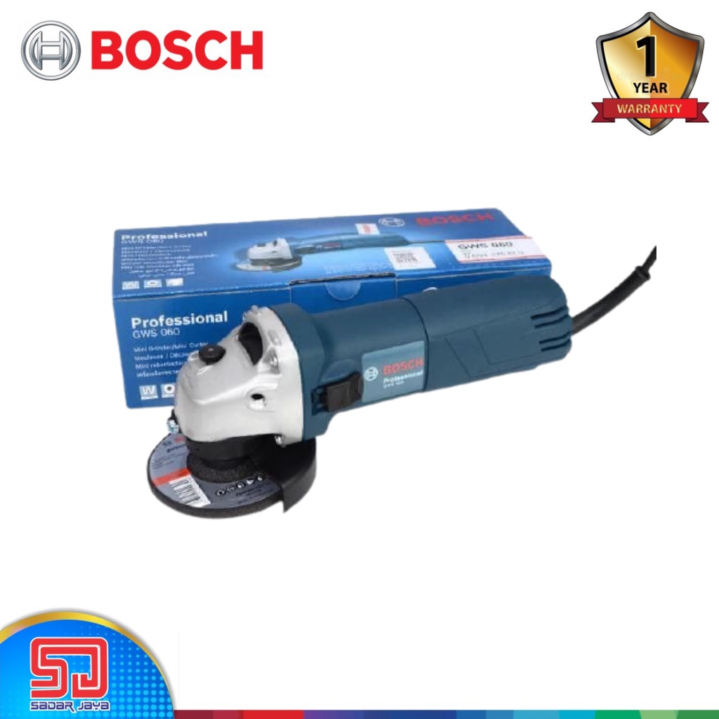 Bosch GWS 060 Mesin Gerinda Angle Grinder Grinda Potong