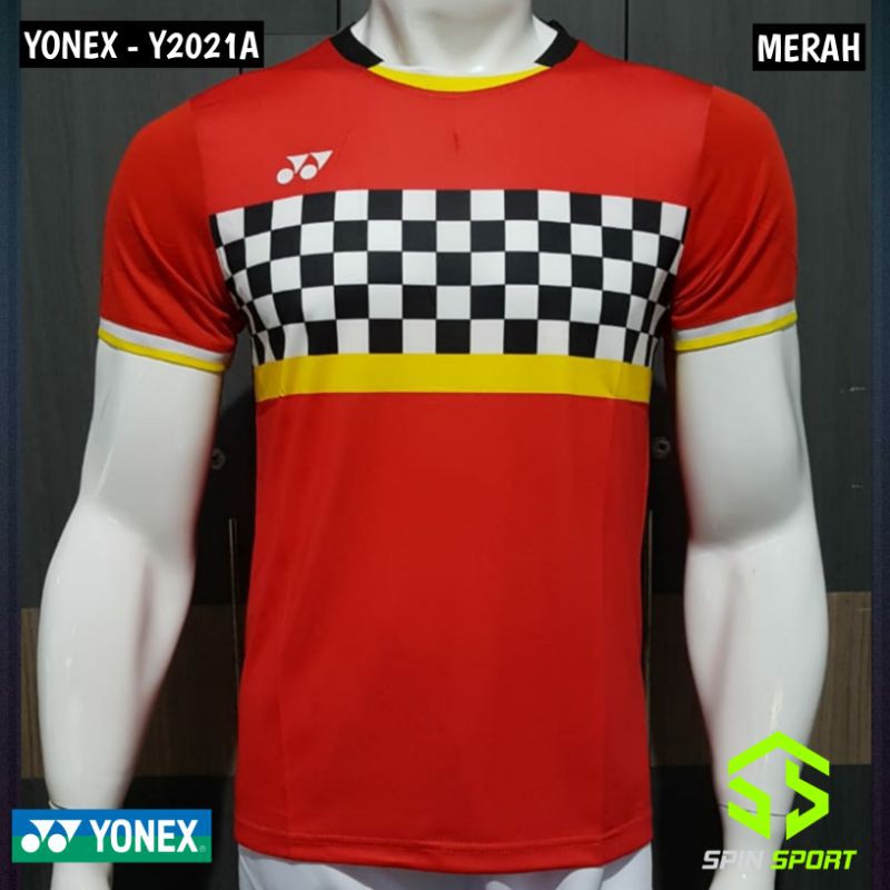 Kaos badminton Yonex Y2021A Import Premium Baju Bulutangkis Sport