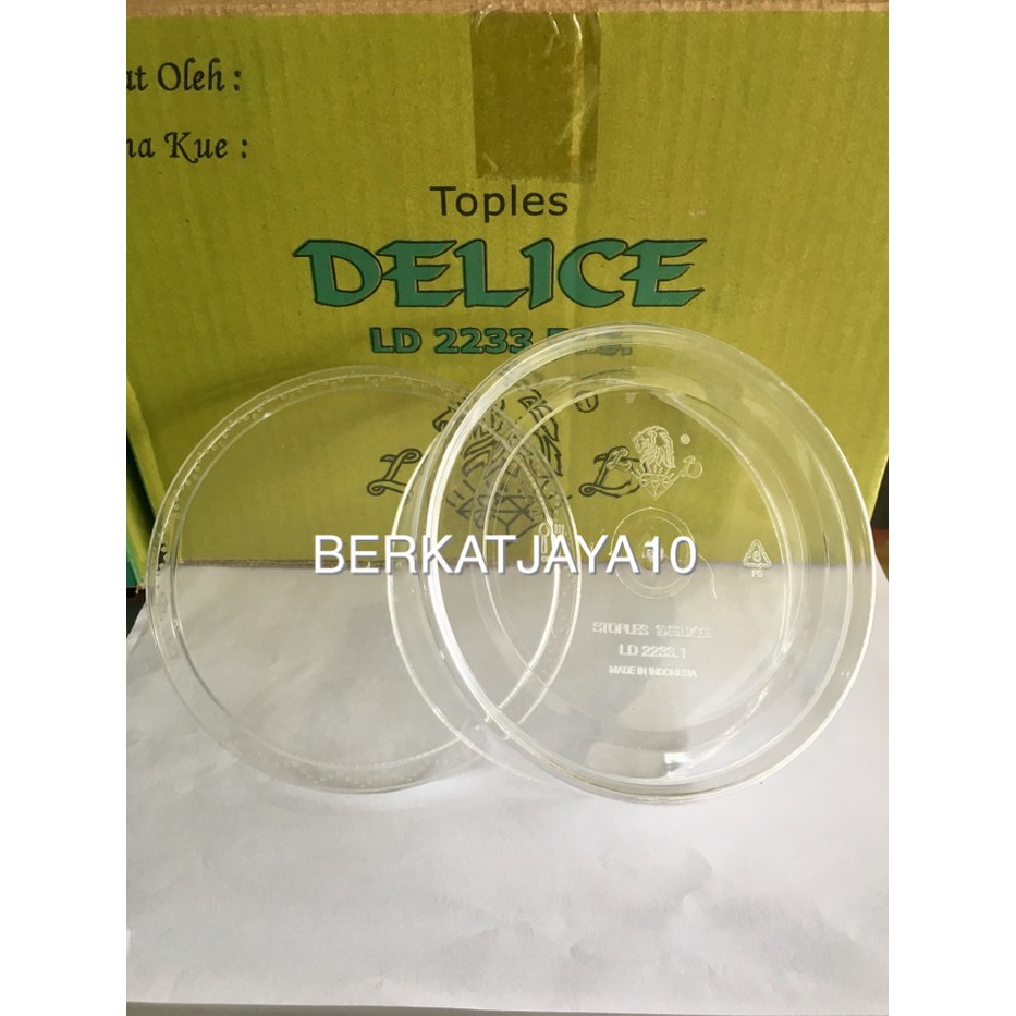 MURAH TOPLES DELICE Stoples Bening Kue Kering Biskuit 1/2 Kg 500 Gram GOJEK ONLY