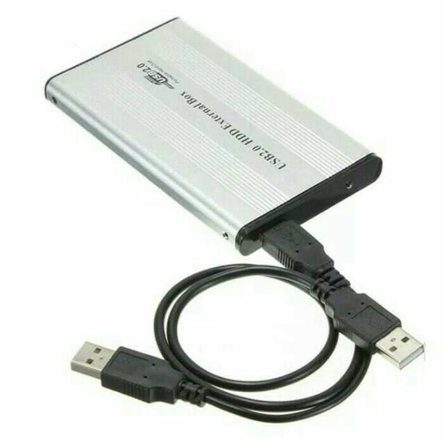 Casing Harddisk Eksternal For Hardisk Internal Laptop SATA + USB Cable