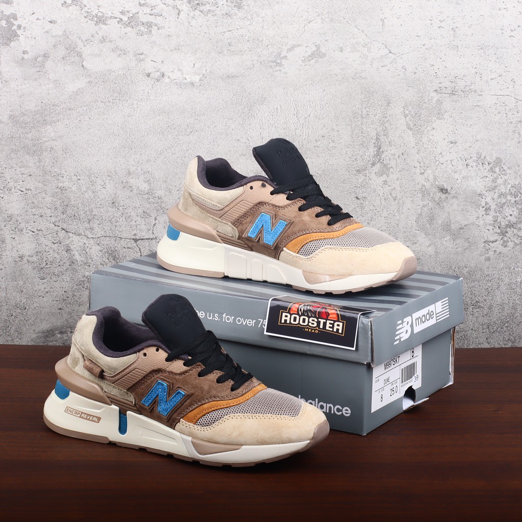 New Blance NB 997 X Kith X Nonnative Tan Brown Beige MS997SKT - Sneakers Pria