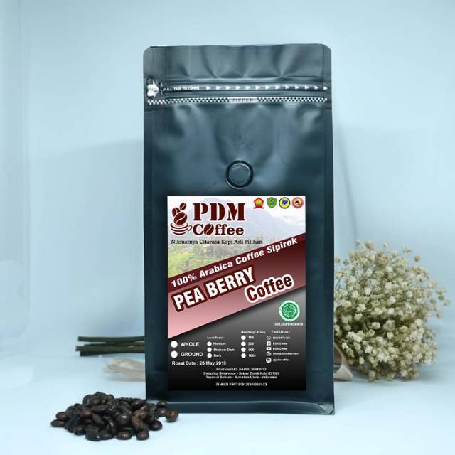 

Pdm Coffee - PEA BERRY Kopi Arabika Sipirok