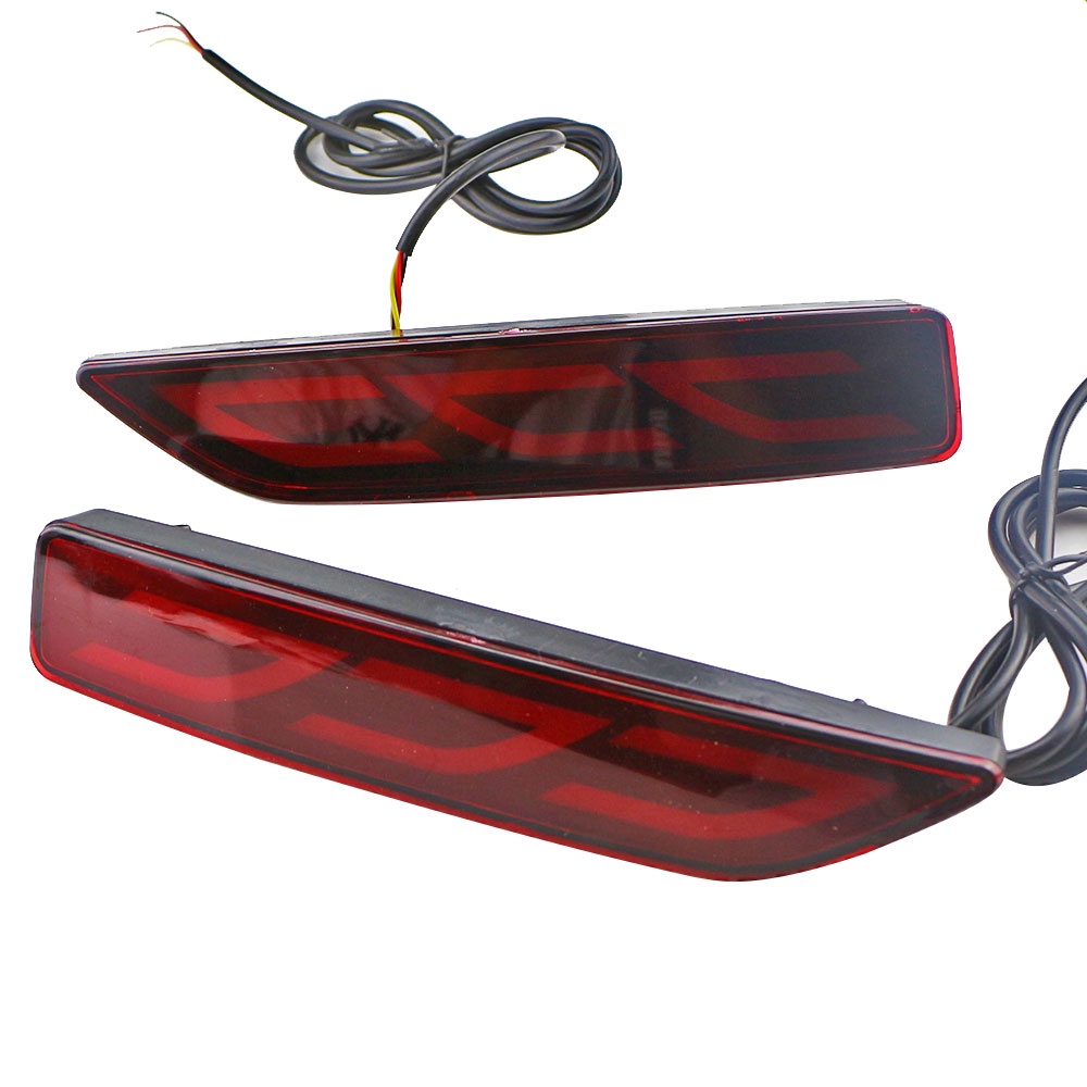 1pasang2per3fungsi Lampu Bumper Belakang Lampu Rem Untuk Honda BRV BR-V 2015 2016 2017 2018 2019 Tail Lamp Led Reflektor