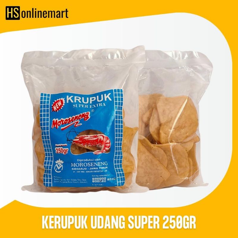 

( Murah ) Kerupuk udang Super 250gr mentah