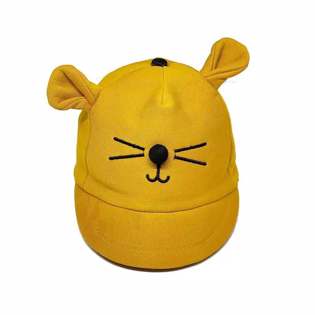 HappyOliver TOPI MEOW CATS Topi Anak Lucu Model Apollo Usia 1 Sampai 3 Tahun Kualitas Terbaik