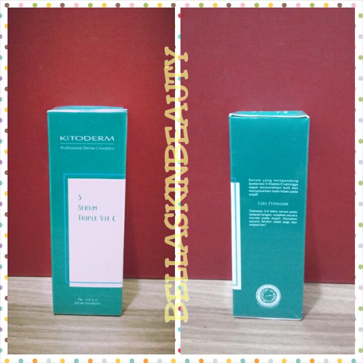 KITODERM SERUM TRIPLE VIT C | SERUM TRIPLE VIT C BPOM