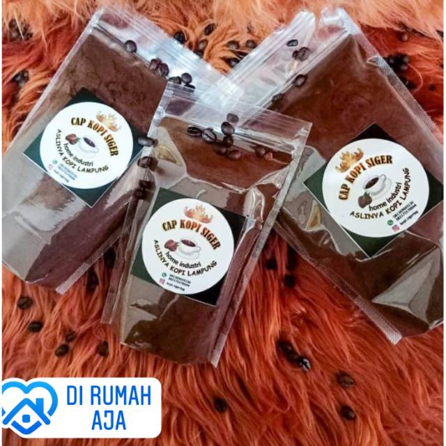 

Kopi Robusta Siger Lampung 150gr