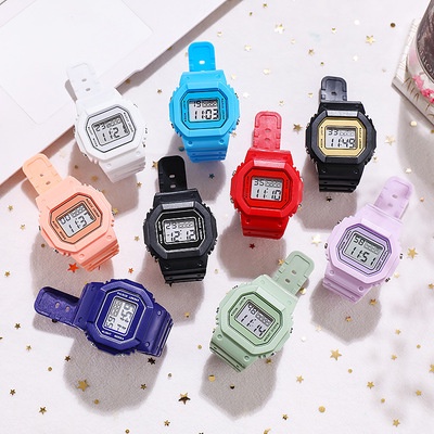 Jam Tangan Wanita A0022 jam tangan led elektronik kotak kecil