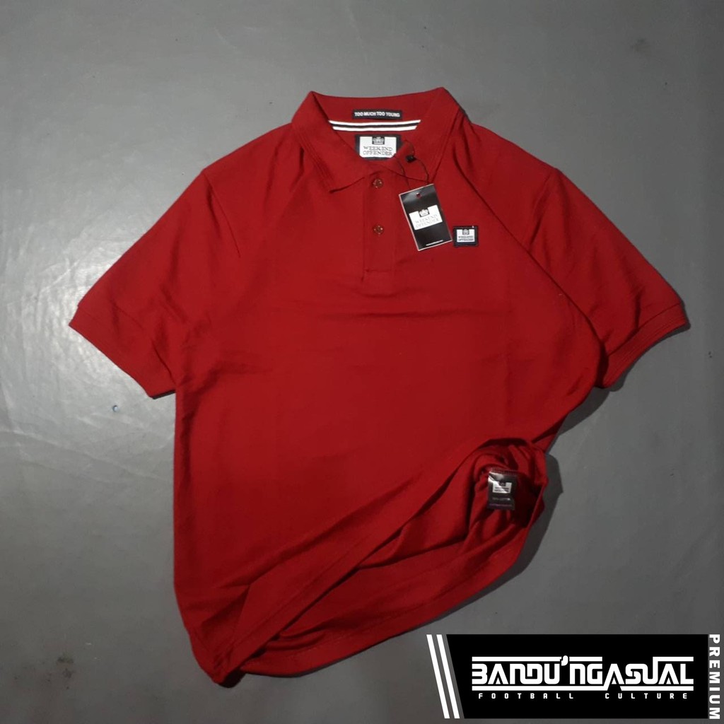 POLO WEEKEND OFFENDER (MAROON)