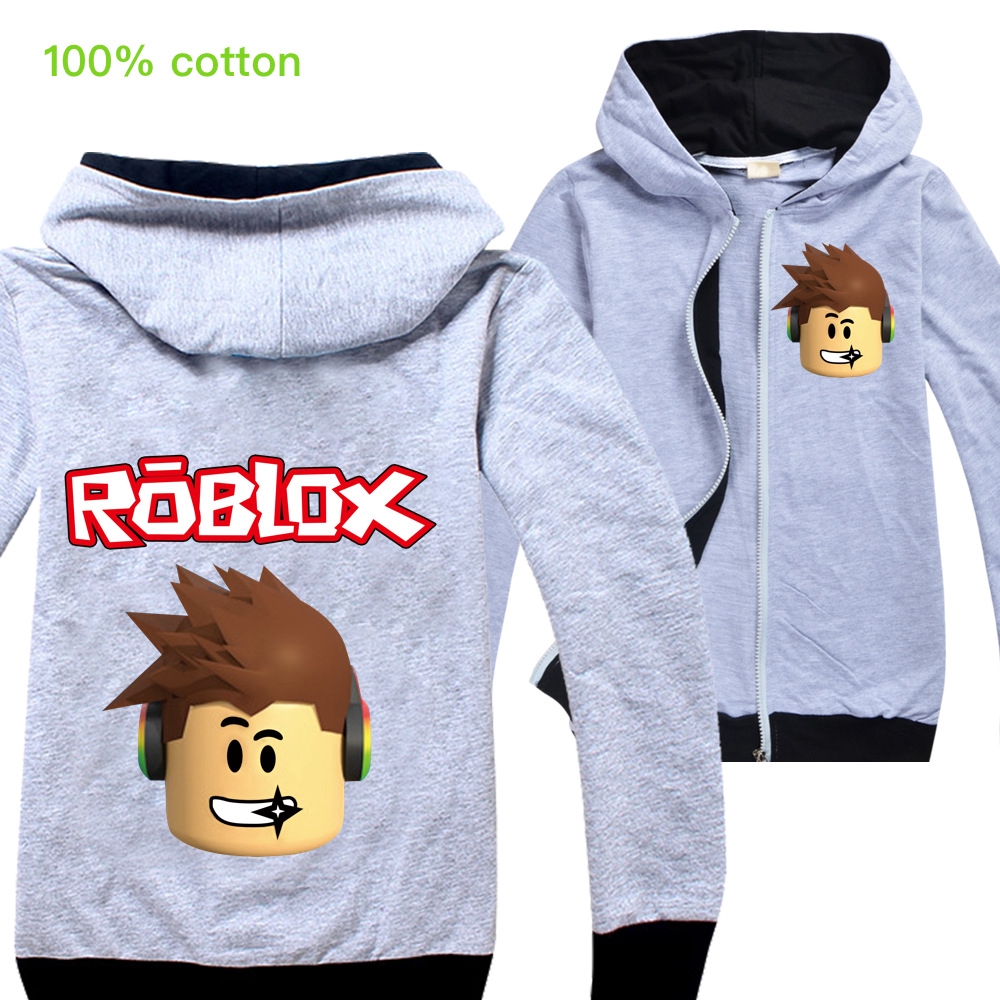 Roblox Teens Zipper Cardigan Coat For Boys And Girls Children S