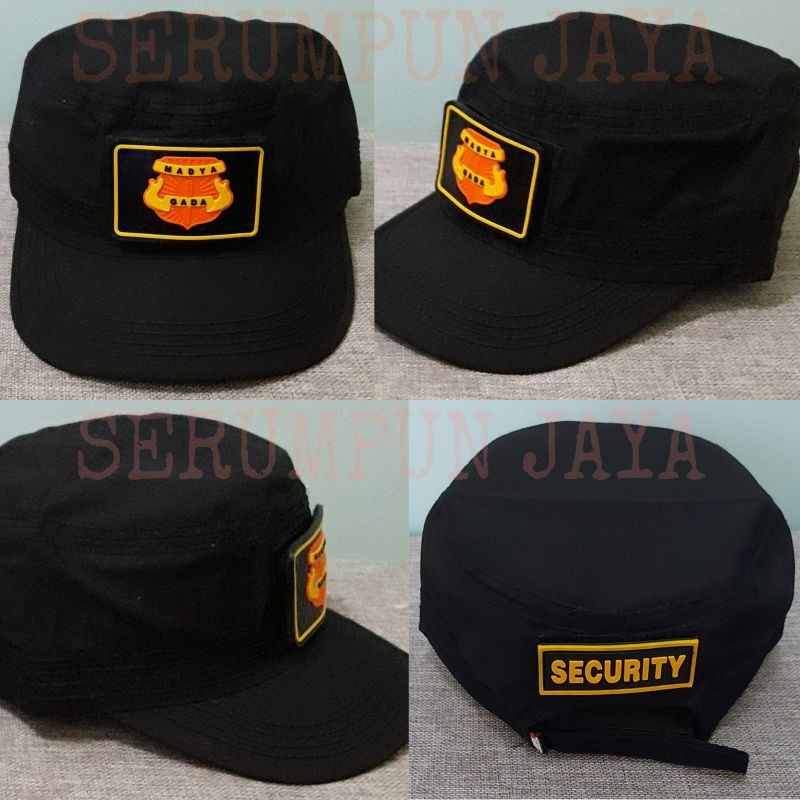 TOPI KOMANDO GADA MADYA - TOPI GADA MADYA - TOPI KOMANDO GADA MADYA VELCRO 2 PATCH