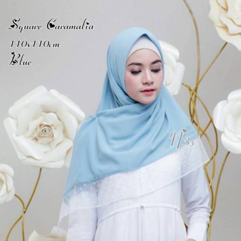 Segiempat Caramalia Ori N3S Hijab