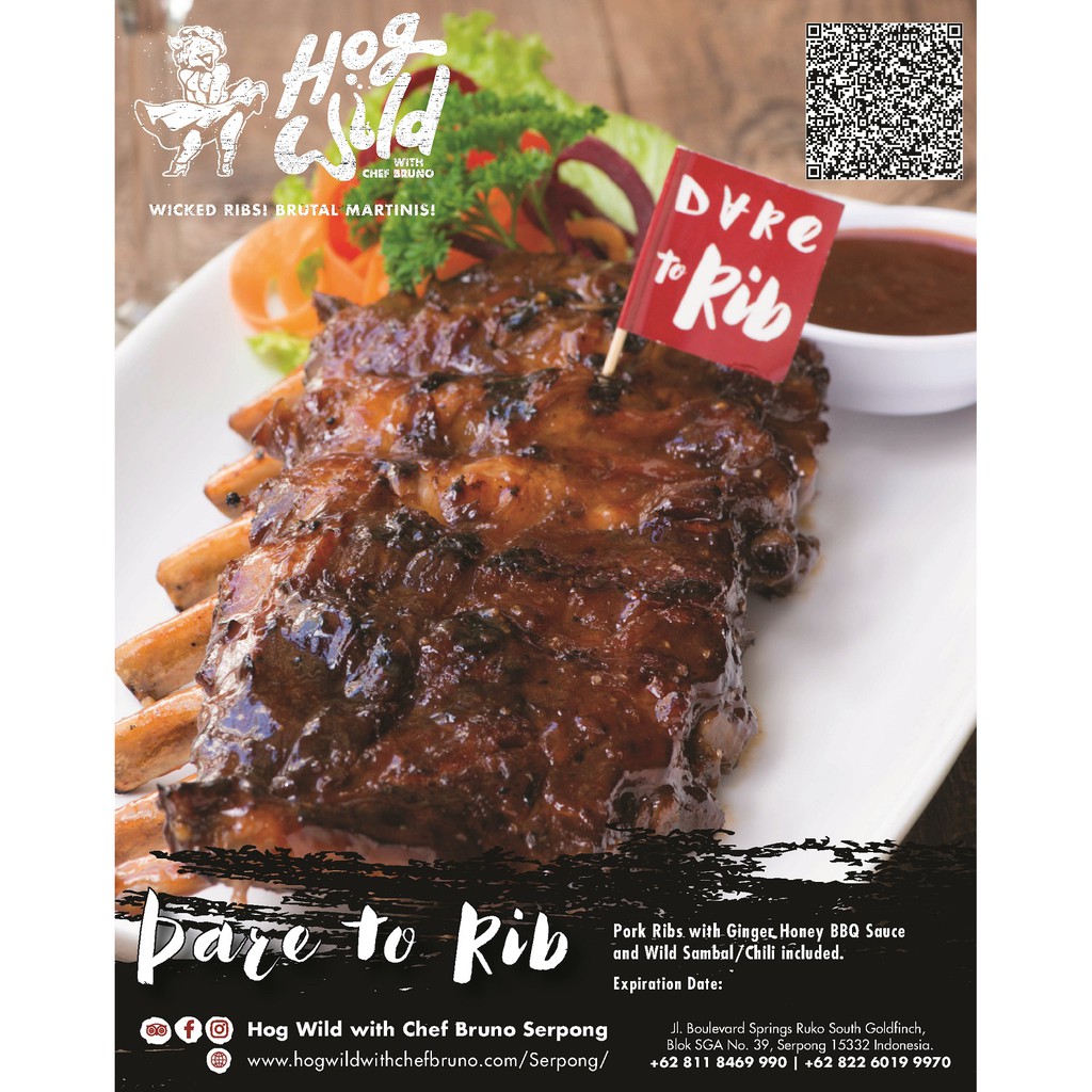 

Dare to Ribs (Iga Babi Bakar) 500gr Frozen