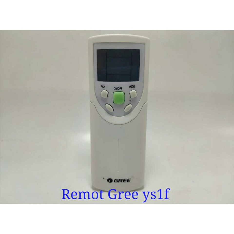 REMOTE AC / REMOT AC GREE YS1F TANPA SETTING/ LANGSUNG PAKAI