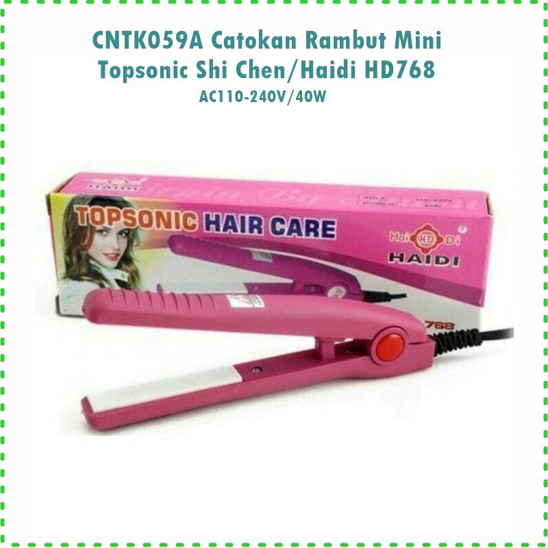 CNTK059A Catokan Rambut Mini Topsonic HD768