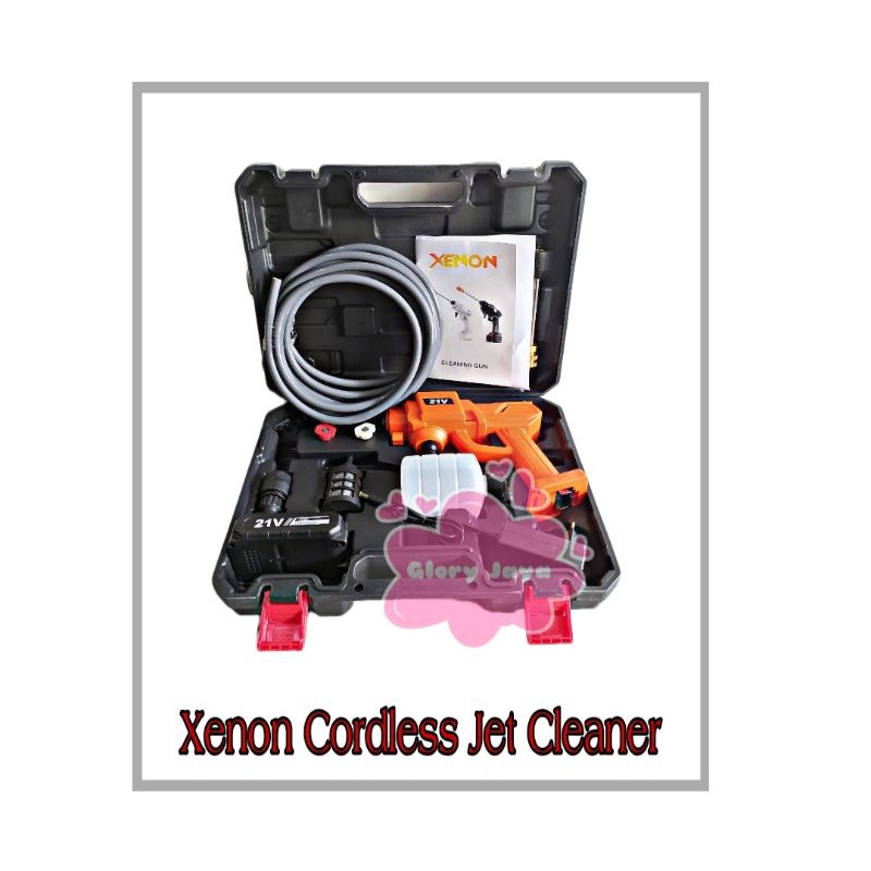 Mesin Jet Cleaner Baterai /Cordless Jet Cleaner 21 Volt HPW216 Xenon