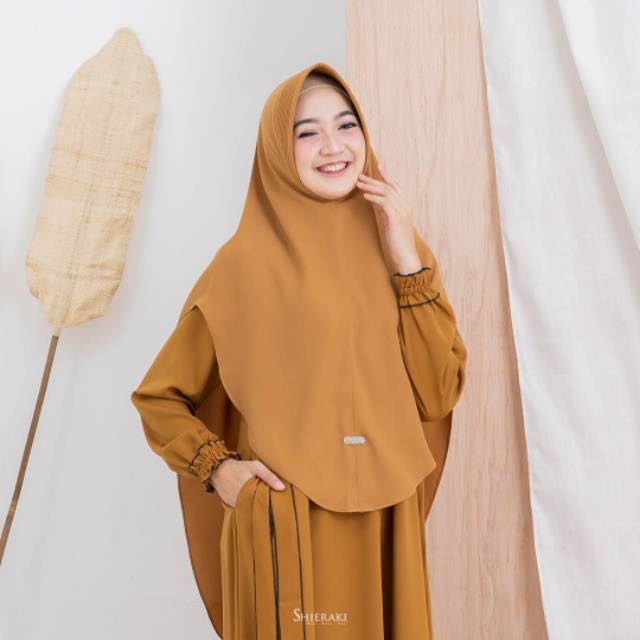 khimar hijab jilbab kerudung krudung syari fashion muslim syar'i Elara khimar by shieraki