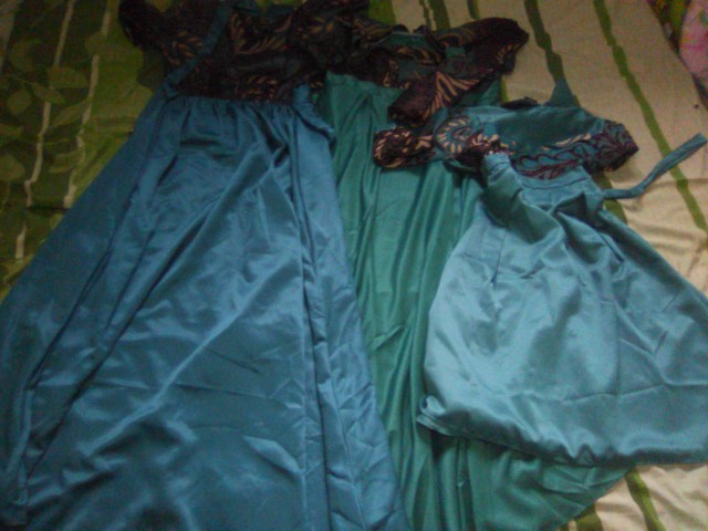 Batik Couple Keluarga Sania Ruffle Ori Ndoro Jowi Dnt Motif Semut Hitam