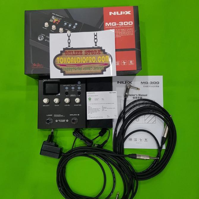 Nux Mg300 Mg 300 Mg-300 Multi Efek Gitar