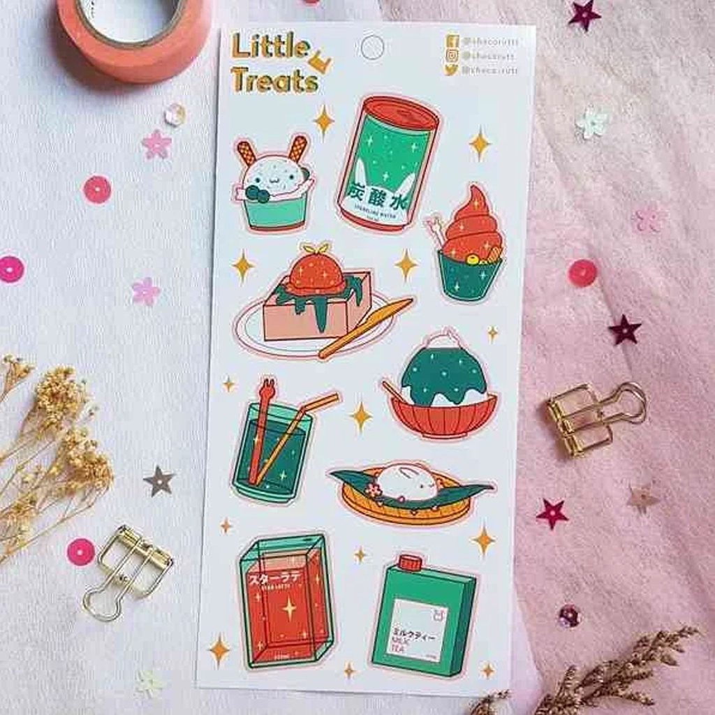 

Chocorut Decoration Sticker Little Treats