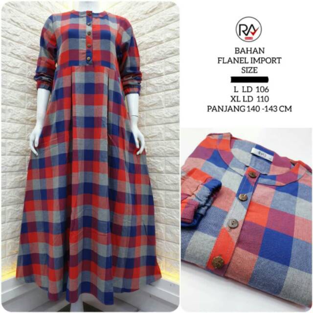 Gamis kotak ORI RA