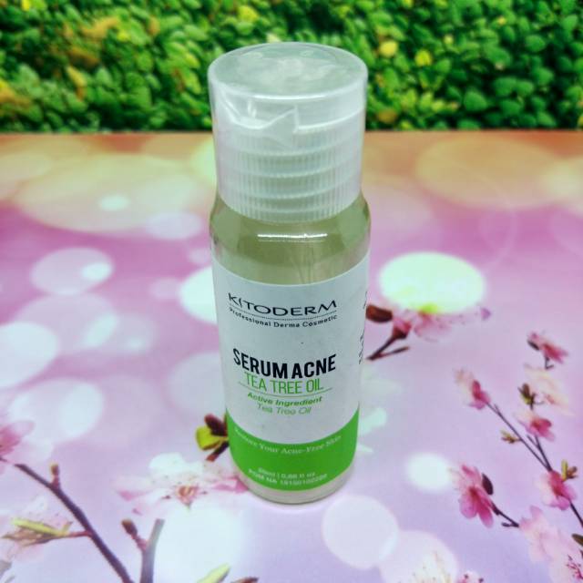 KITODERM SERUM ACNE TEA TREE OIL | SERUM JERAWAT KITODERM