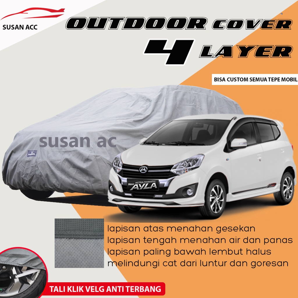 AYLA Body Cover Mobil ayla Sarung Mobil ayla/ayla outdoor/ayla waterproof/all new ayla/new ayla/ayla 2022/ayla terbaru/agya/agya gr sport 2022/agya trd/crv/crv gen 1/crv gen 2/crv gen 3/crv turbo/crv 2022/all new crv/new crv/hrv/honda hrv/hrv 2022/brv