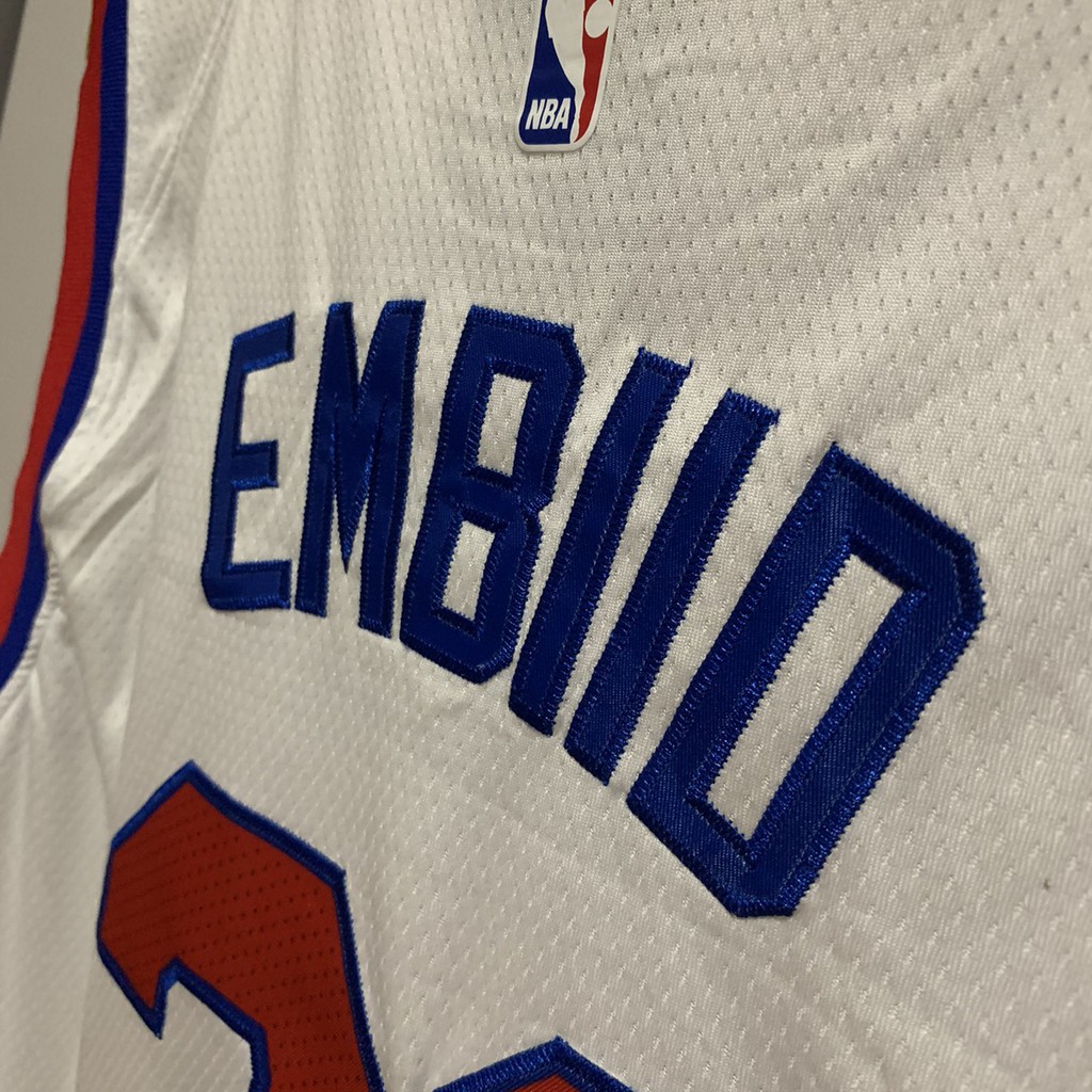 JERSEY BASKET NBA SWINGMAN REVO REVO30 KAOS GAMETIME BAJU ATASAN PHILADELPHIA SIXERS JOEL EMBIID PTH