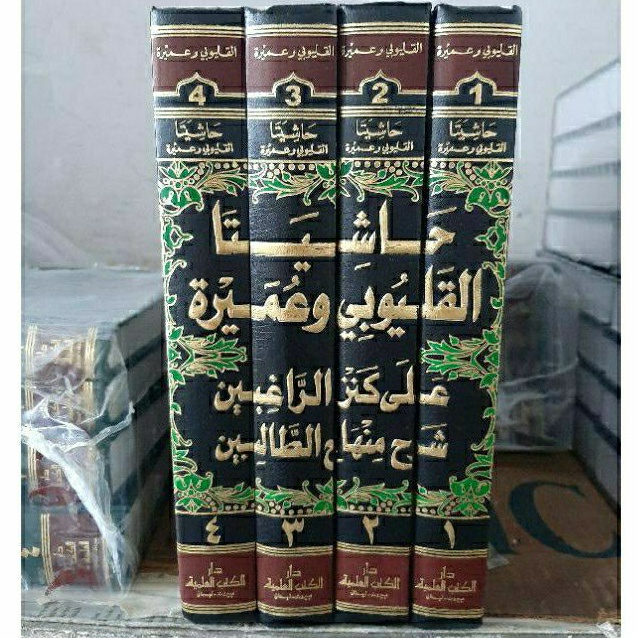 Hasyiyata al Qolyuby wa Umairoh ala Kanzur Roghibin Jalaluddin al Mahalli / Qolyubi DKI Kertas Putih