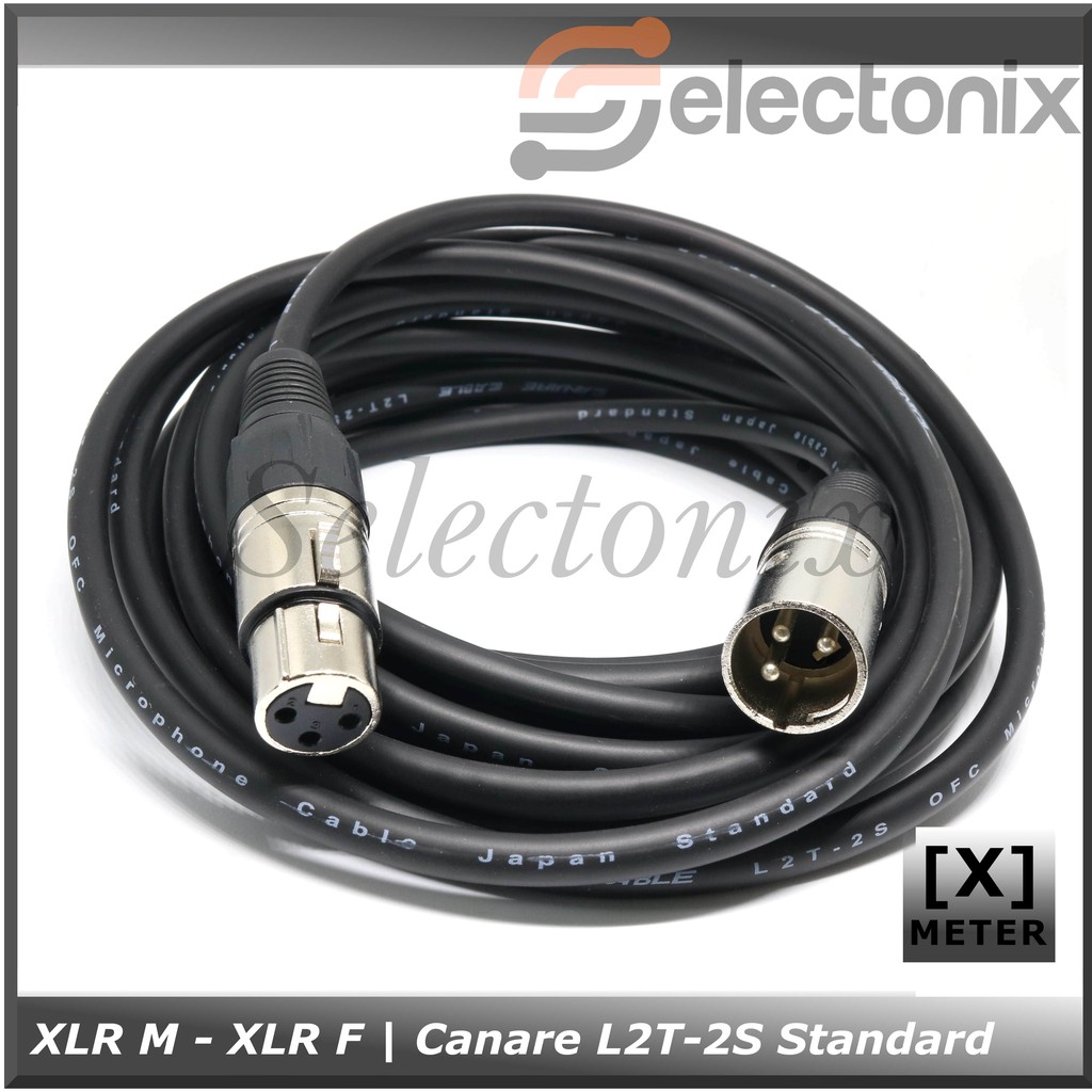 Kabel Mic XLR Male to Female | Canare Standard [Request]