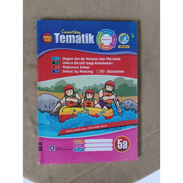 Buku Tematik Cemerlang 5A