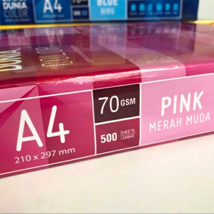 

Kertas HVS A4 Warna 70 Gr SINAR DUNIA