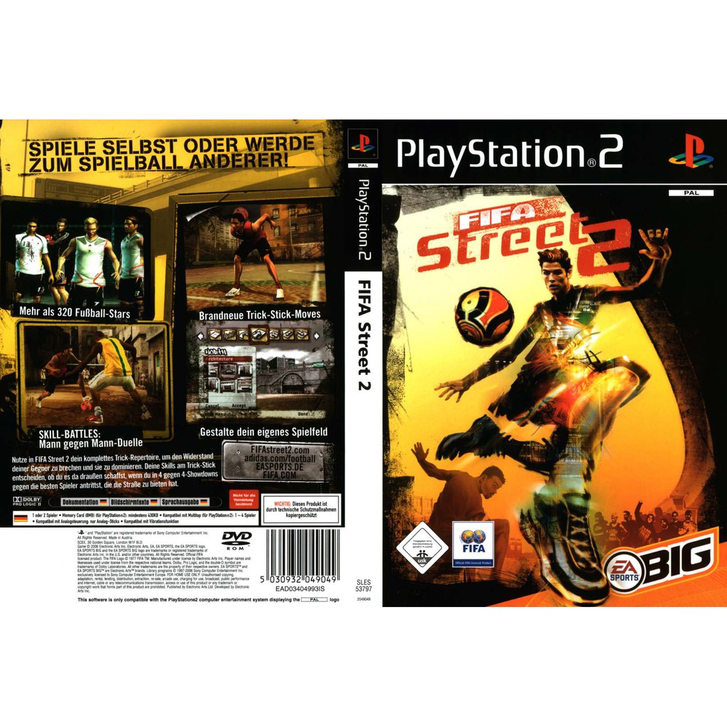 Jual Kaset Ps2 Fifa Street 2 Indonesia|Shopee Indonesia